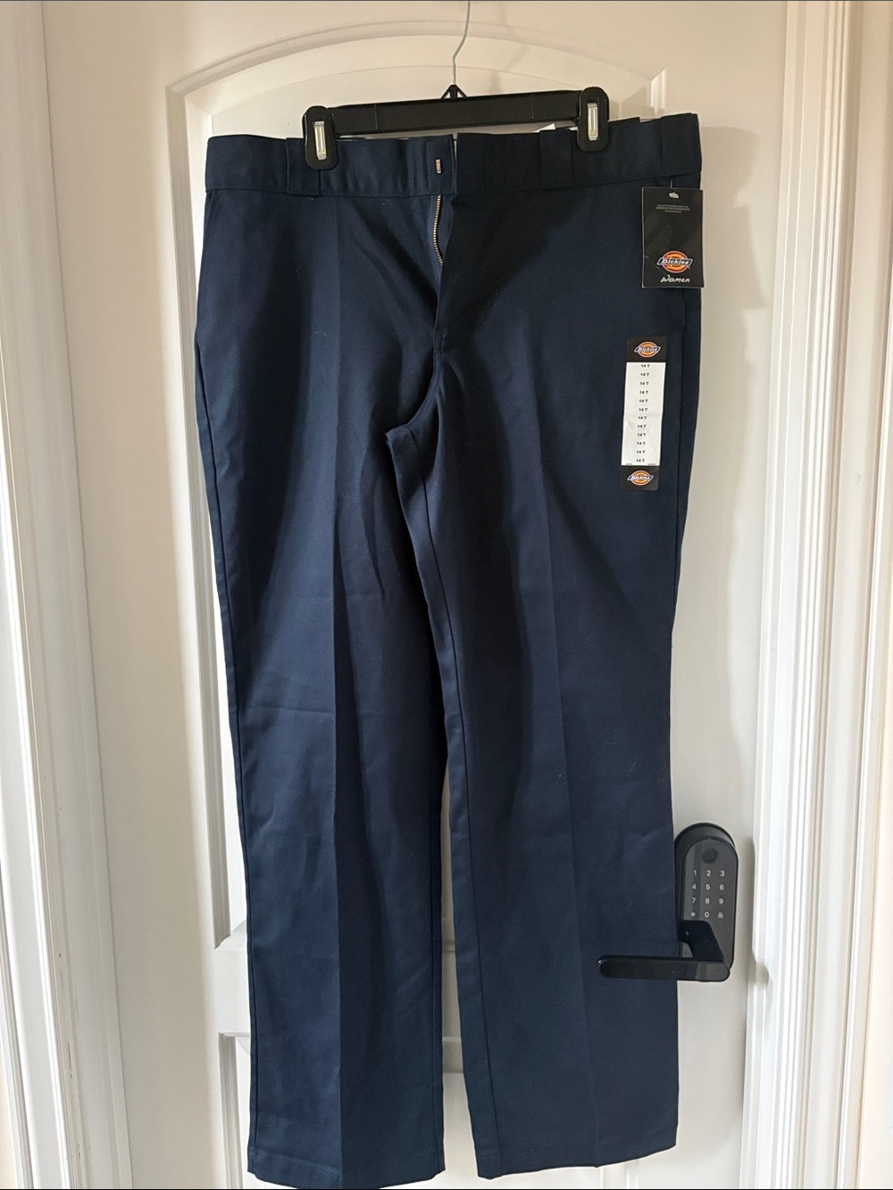 Dickies Navy Kids Straight-Leg Jeans